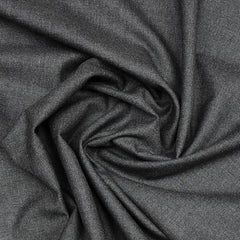 Gr Gwalior Men's Poly Viscose Matti Plain Trouser Fabric Colour Worsted Black