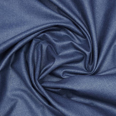 Gr Gwalior Men's Poly Viscose Matti Plain Trouser Fabric Colour Worsted Blue