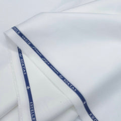 Shirt Fabric Soktas 140/2 Finest Giza Cotton Plain White