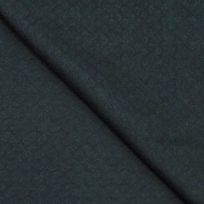 Blazer Fabric OCM 100% Wool Jacquard Tweed Colour Green