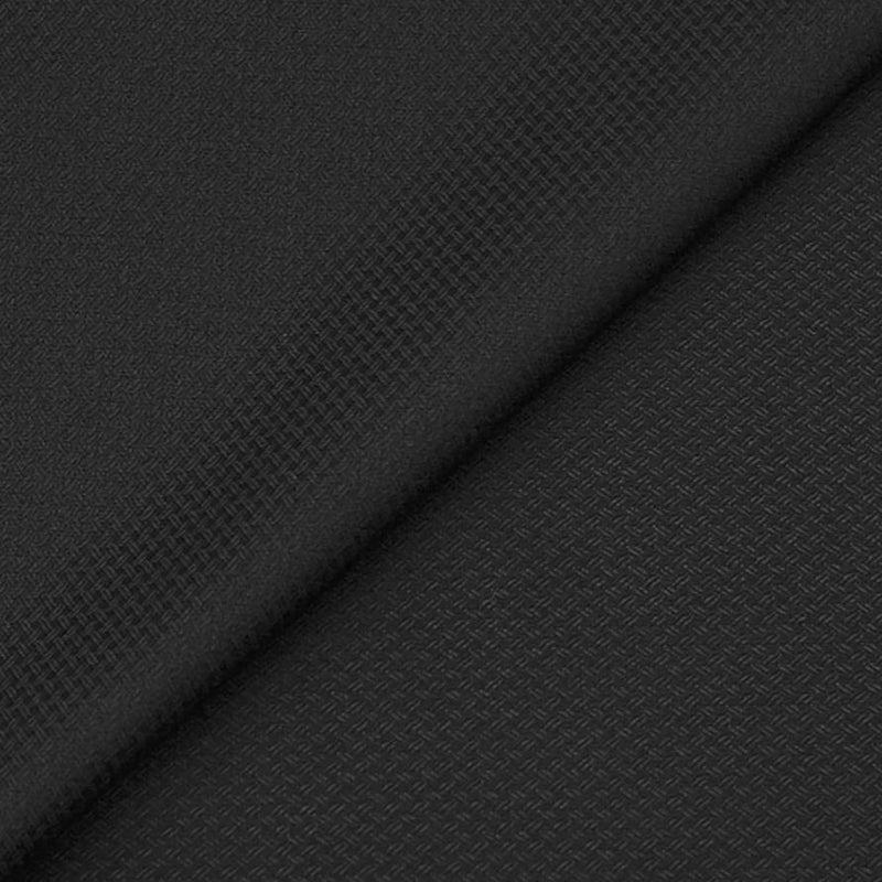Trouser Fabric Raymond Stretchable Dotted Color Black