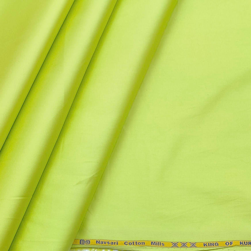 Kurta Pajama Fabric ManTire 60s Giza Cotton Premium Plain Colour Forest Green