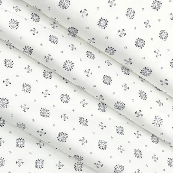 Shirt Fabric ManTire Giza Cotton Printed Colour White n Grey