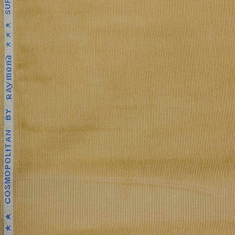 Courdray Raymond Pure Cotton stretchable Trouser Fabric Colour Camel
