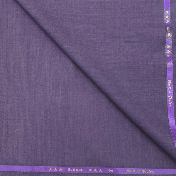 Trouser Fabric Reid & Taylor PV Plain Color Voilet