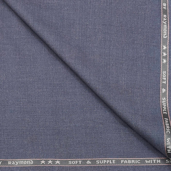 Trouser Fabric Raymond Fine Count PV Check Color Hit Grey