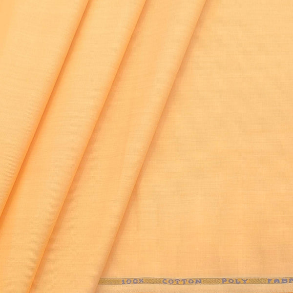 Shirt Fabric ManTire wrinkle Free PC Plain Fill a Fill Colour Peach