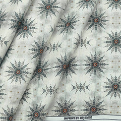 Shirt Fabric Raymond Polished Cotton Digital Printed Colour Elaichi Green