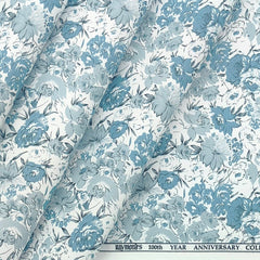 Shirt Fabric Raymond Blended Digital Printed Colour Teal Green