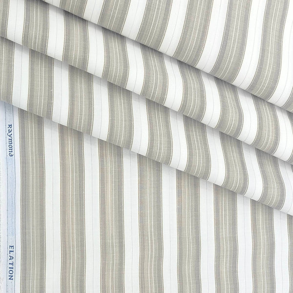 Shirt Fabric Raymond Blended Broad Lining Colour Rusty Brown