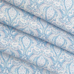 Shirt Fabric Raymond Blended Digital Printed Colour Powder Blue