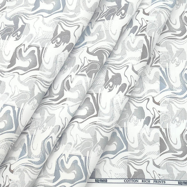 Shirt Fabric Raymond Blended Digital Printed Colour Sand Brown
