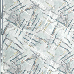 Shirt Fabric Raymond Blended Digital Printed Colour Apple Green