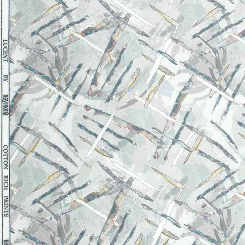 Shirt Fabric Raymond Blended Digital Printed Colour Apple Green