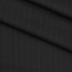 Trouser Fabric Graviera 4Way Lycra Premium Broad Lining Color Black