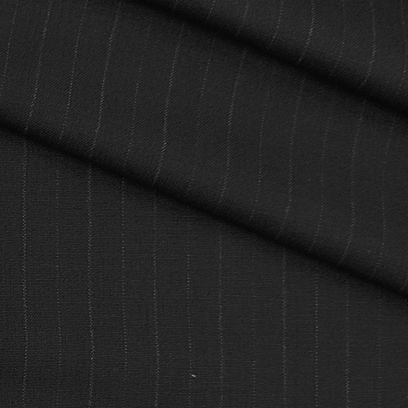 Trouser Fabric Graviera 4Way Lycra Premium Broad Lining Color Black