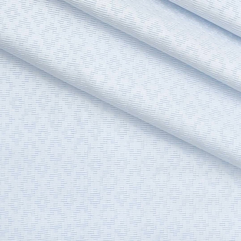 Shirt Fabric Soktas Premium Giza Cotton Jacquard Colour Ice Blue