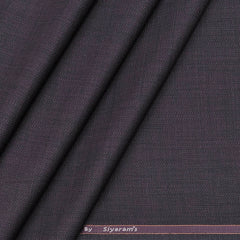 Trouser Fabric Siyaram PV Mild Check Colour Wine