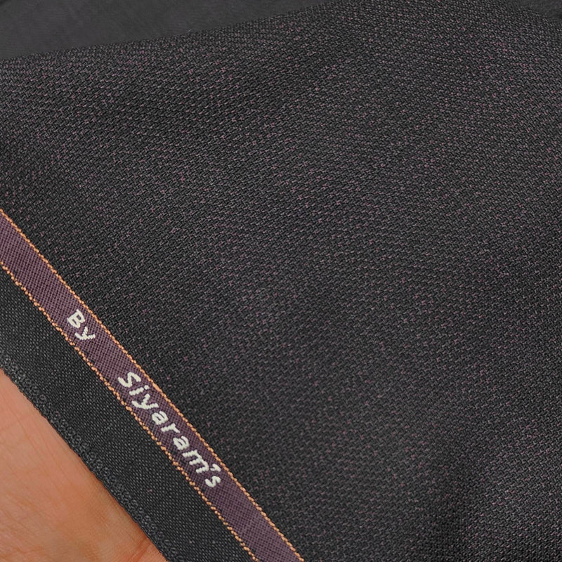 Trouser Fabric Siyaram PV Mild Check Colour Wine