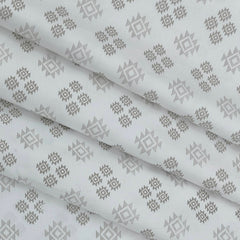 Shirt Fabric Raymond 100% Cotton Printed Colour Cambrick Brown