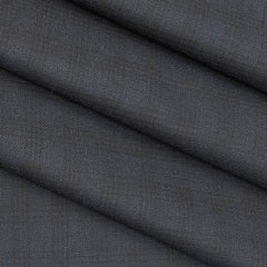 Trouser Fabric Siyaram PV Stretchable Mild Check Colour Dark Blue