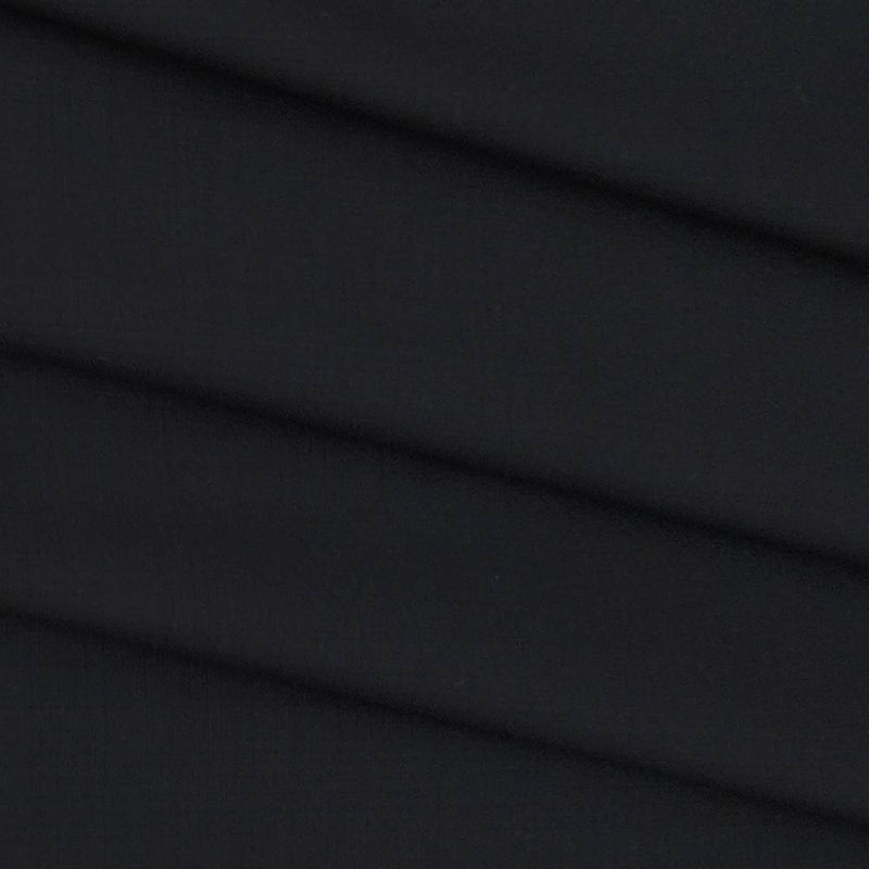 Trouser Fabric Raymond 100s Count PV Plain Color Black