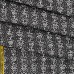 Shirt n Kurta Fabric Stiff Pure Cotton Premium Digital Printed Colour Dark Brown