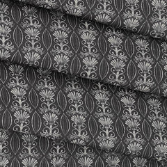 Shirt n Kurta Fabric Stiff Pure Cotton Premium Digital Printed Colour Dark Brown