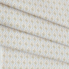 Shirt n Kurta Fabric Stiff Pure Cotton Premium Digital Printed Colour Tan Brown