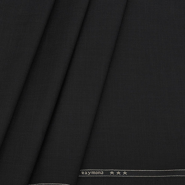 Trouser Fabric Raymond PV Check Colour Midnight Black