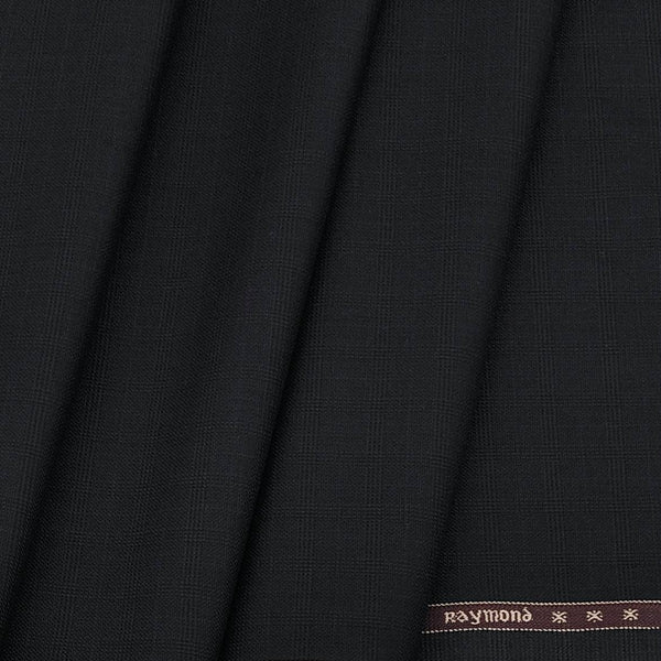 Trouser Fabric Raymond PV Check Colour Presidential Blue