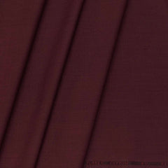 Shirt Fabric ManTire wrinkle Free PC Plain Fill a Fill Colour Brownish Red