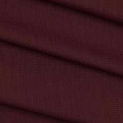 Shirt Fabric ManTire wrinkle Free PC Plain Fill a Fill Colour Brownish Red