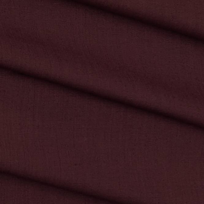 Shirt Fabric ManTire wrinkle Free PC Plain Fill a Fill Colour Brownish Red