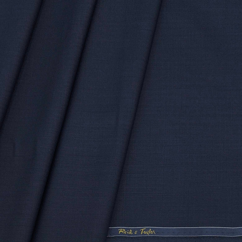 Trouser Fabric Reid & Taylor Fine PV Structure Colour Blue