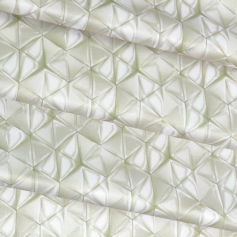 Shirt Fabric Raymond Polished Cotton Digital Printed Colour Light Green