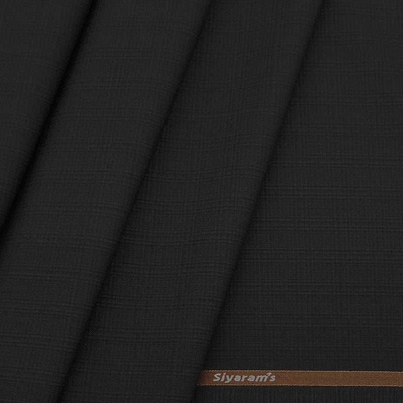 Trouser Fabric Siyaram PV Check Colour Taupe Brown