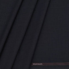 Trouser Fabric Siyaram PV Plain Colour Indigo Light Blue