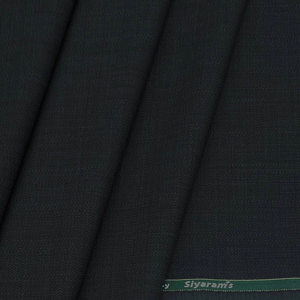 Trouser Fabric Siyaram PV Mix Check Colour Juniper Green
