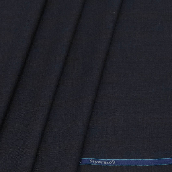 Trouser Fabric Siyaram PV Check Colour Sapphire Blue