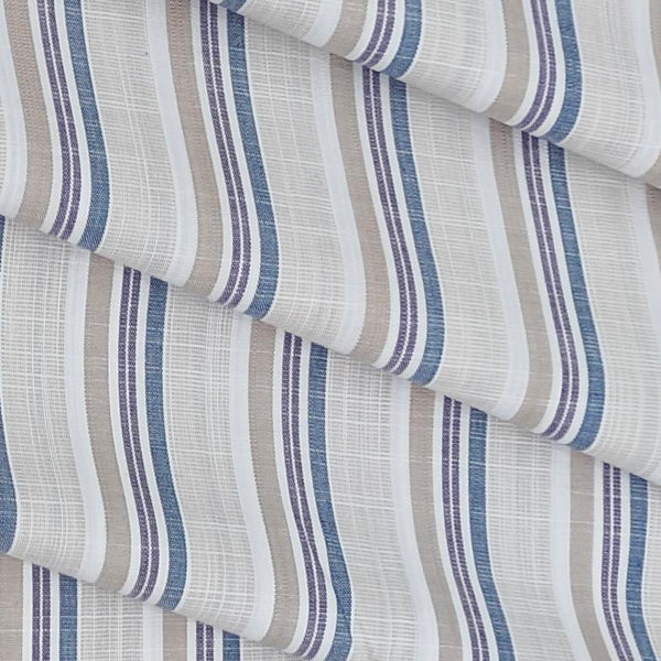 Shirt Fabric Arvind Giza Cotton Broad Lining Patta Colour Gray n Brown