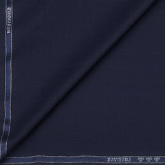 Trouser Fabric Raymond Broad Check Colour Yale Blue