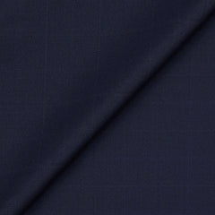 Trouser Fabric Raymond Broad Check Colour Yale Blue