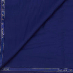 Trouser Fabric Raymond Pin Dotted Colour Royal Blue