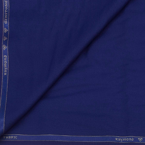 Trouser Fabric Raymond Pin Dotted Colour Royal Blue