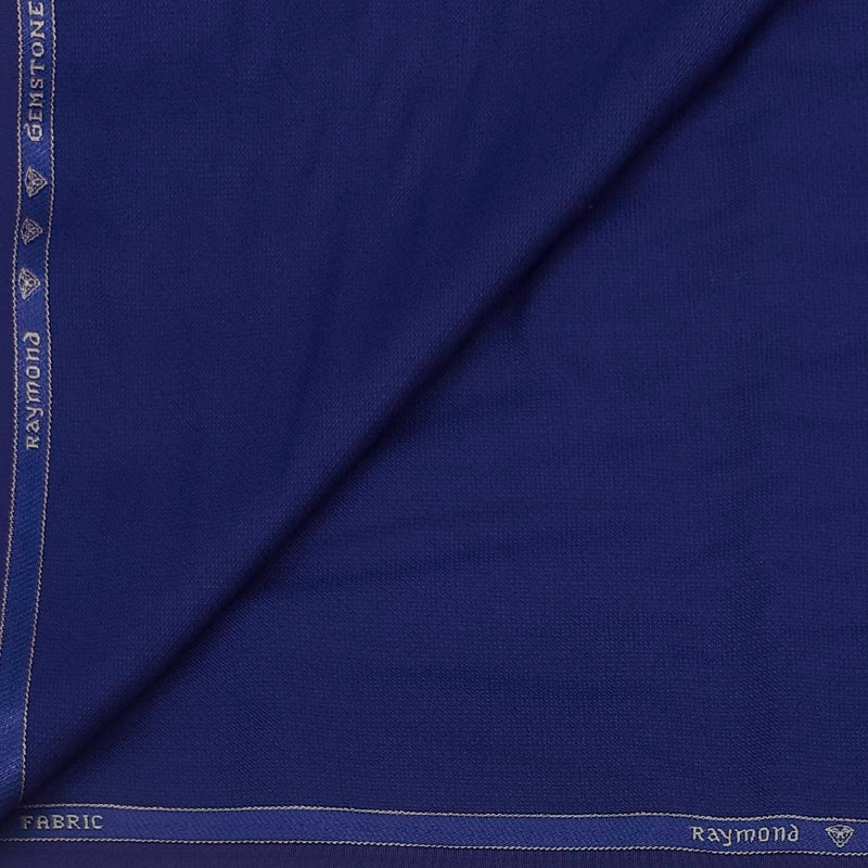 Trouser Fabric Raymond Pin Dotted Colour Royal Blue