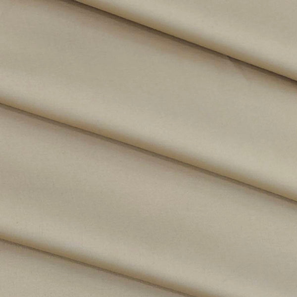 Trouser Fabric Donear Pure Cotton Plain Colour Sand Brown