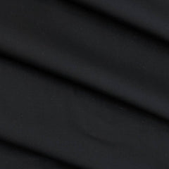 Trouser Fabric Donear Pure Cotton Plain Colour Black