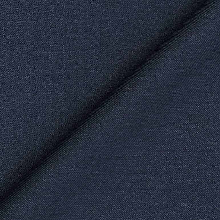 Trouser Fabric Reid & Taylor Polyester Viscose textured Color Yale Blue