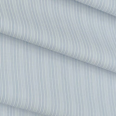 Shirt Fabric Raymond 100% Cotton Pin Lining Colour Blue N White